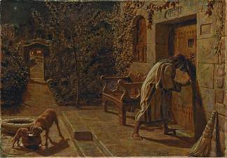 进口邻居 The Importunate Neighbour (1895)，威廉·霍尔曼·亨特