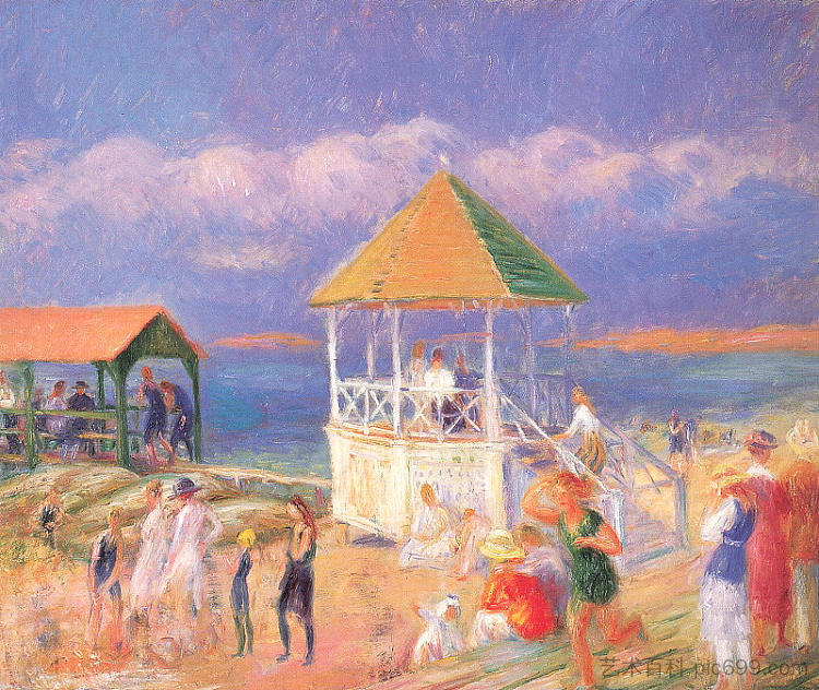 演奏台 The Bandstand (1919; United States ),威廉·詹姆斯·格莱肯斯