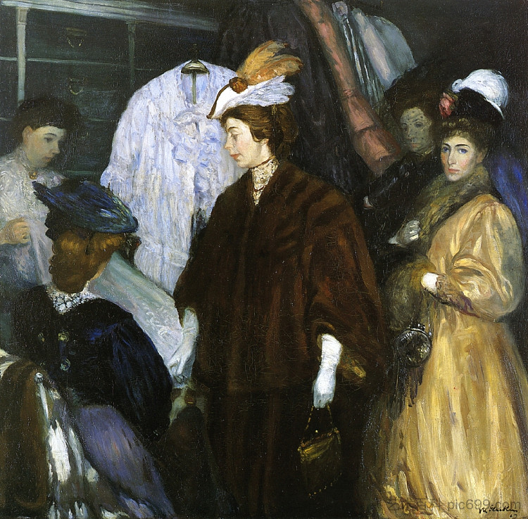 购物者 The Shoppers (1907; United States  )，威廉·詹姆斯·格莱肯斯