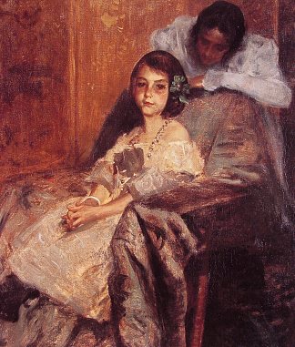 多萝西和她的妹妹 Dorothy and Her Sister (1901)，威廉·梅里特·切斯