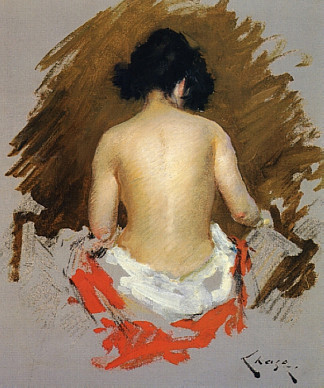 裸 Nude (1888)，威廉·梅里特·切斯