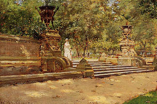 展望公园， 布鲁克林 02 Prospect Park, Brooklyn 02 (1887)，威廉·梅里特·切斯