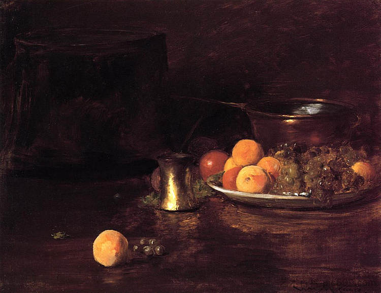 静物 - 水果 Still Life - Fruit，威廉·梅里特·切斯