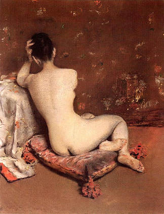 模型 The Model (c.1887 – c.1888)，威廉·梅里特·切斯