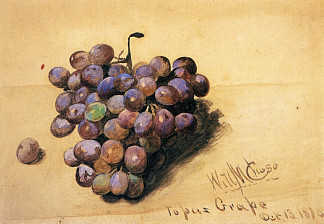 黄玉葡萄 Topaz Grapes (1870)，威廉·梅里特·切斯