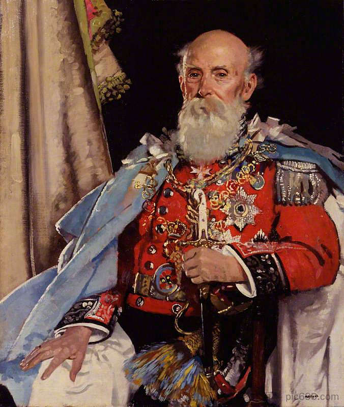 雷金纳德·布拉巴松，第12代米斯伯爵 Reginald Brabazon, 12th Earl of Meath (1929)，威廉·奥宾