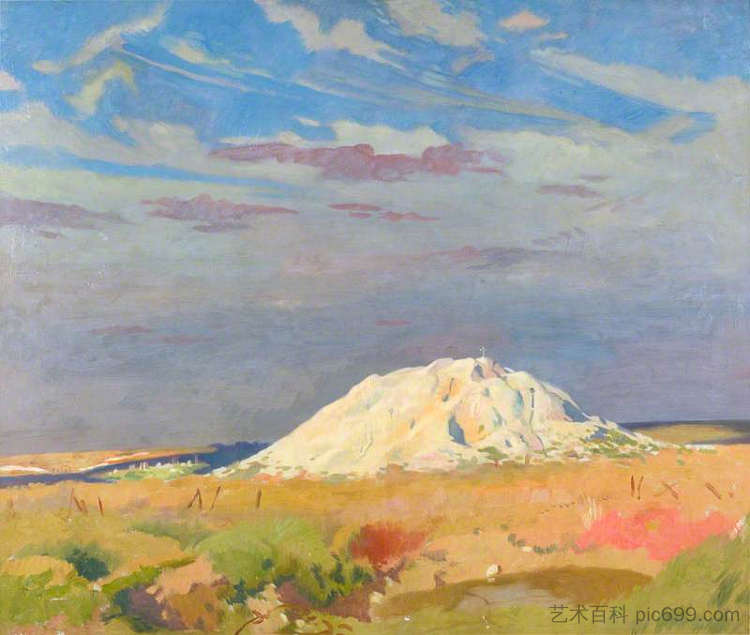 瓦伦库尔比尤特酒店 The Butte de Warlencourt (1917)，威廉·奥宾