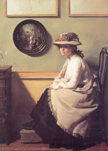 镜子 The Mirror (1900)，威廉·奥宾