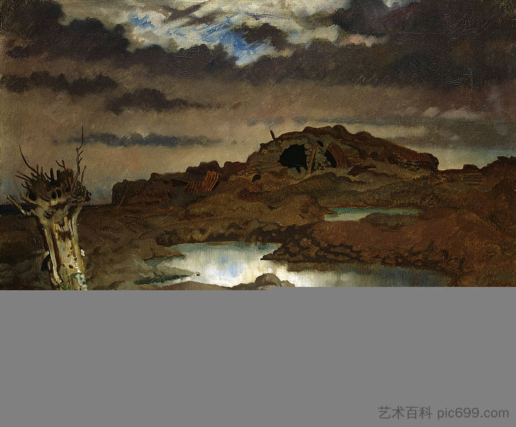宗内贝克酒店 Zonnebeke (1918)，威廉·奥宾