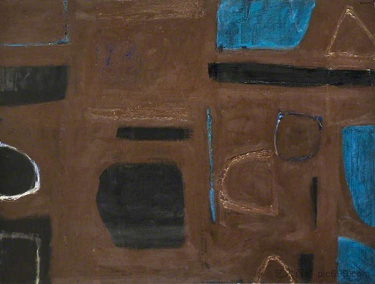棕色和黑色 Brown and Black (1960)，威廉·斯科特