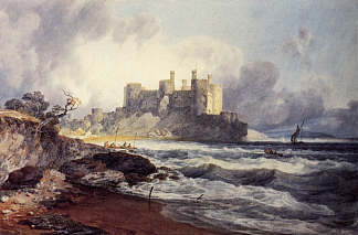 康威城堡 Conway Castle，J.M.W.特纳