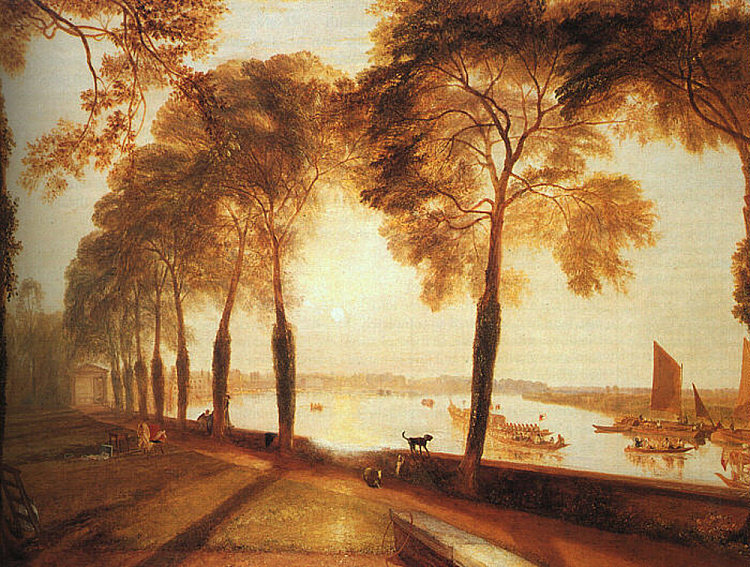 莫特莱克露台 Mortlake Terrace (1826)，J.M.W.特纳