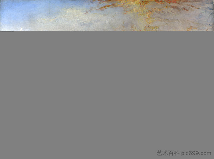战斗特梅莱尔号被拖到她最后一个泊位被拆散 The Fighting Temeraire tugged to her last berth to be broken up (1839),J.M.W.特纳