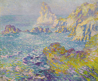 海边 Bord De Mer (1906)，威利·施洛巴赫
