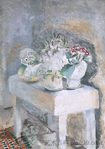 花桌 Flower Table (1929)，威尼弗雷德·尼科尔森