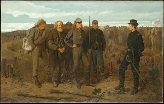 来自前线的囚犯 Prisoners from the Front (1866)，温斯洛·荷默