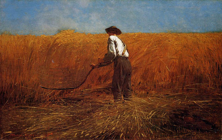 新领域的老兵 The Veteran in a New Field (1865)，温斯洛·荷默