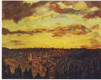 耶路撒冷的景色 View of Jerusalem (1921)，温斯顿·丘吉尔