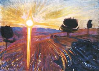 璀璨日落 Radiant Sunset (1902)，沃伊切赫·维斯
