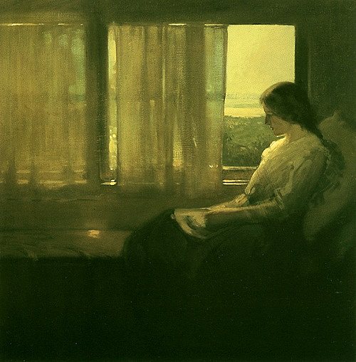 皮埃蒙特下午（艾尔西·惠特克·马丁内斯） Afternoon in Piedmont (Elsie Whitaker Martinez) (1908)，泽维尔·马丁内斯