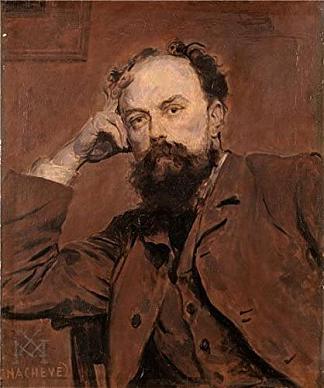 保罗·德·维涅的肖像 Portrait of Paul De Vigne，泽维尔·梅勒里