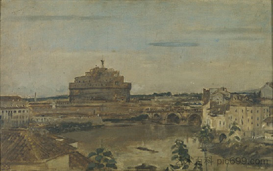 罗马。圣天使城堡酒店 Rome. The Castel Sant'Angelo，泽维尔·梅勒里