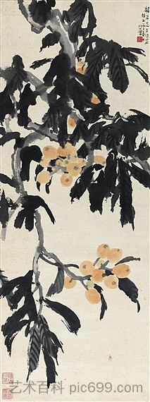 蝉和竹子 Cicadas and Bamboo (1936)，徐北红