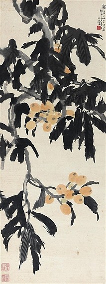 蝉和竹子 Cicadas and Bamboo (1936)，徐北红