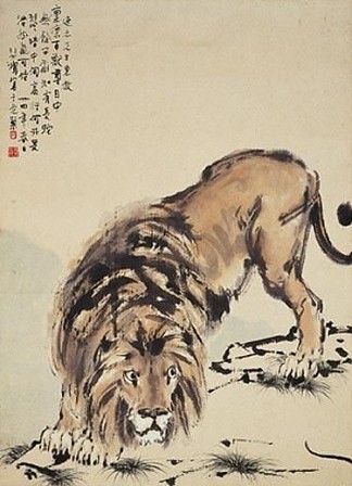 卧狮 Crouching Lion，徐北红