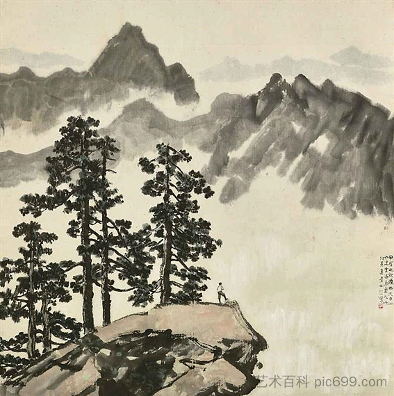 天目山 Tianmu Mountians (1934)，徐北红