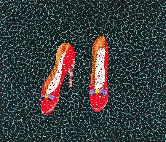 鞋 Shoes (1985),草间弥生