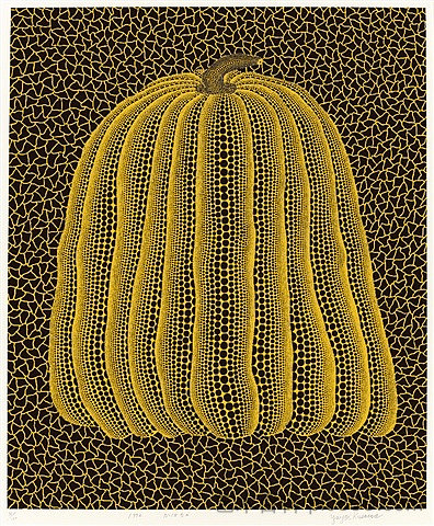 黄色南瓜 Yellow Pumpkin (1992),草间弥生