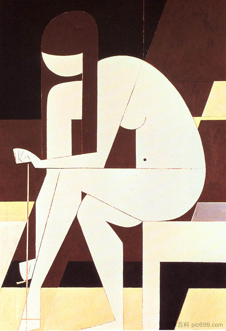 女孩解开凉鞋 Girl untying her sandal (1973)，桑寄生