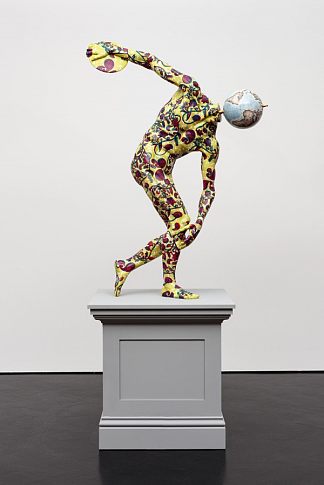 掷铁饼者（迈伦之后） DISCUS THROWER (AFTER MYRON) (2016)，因卡·肖尼巴雷