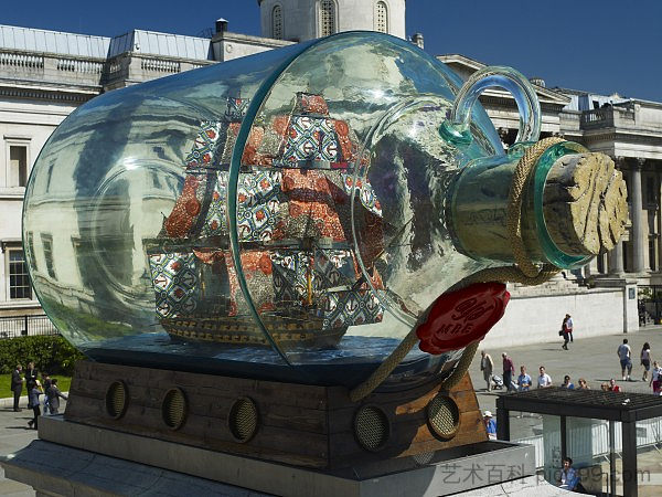 纳尔逊的船在瓶子里 NELSON'S SHIP IN A BOTTLE (2010),因卡·肖尼巴雷