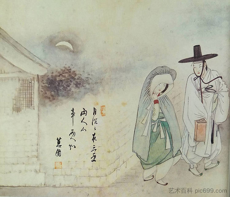 月下恋人 Lovers under the moon，申允福