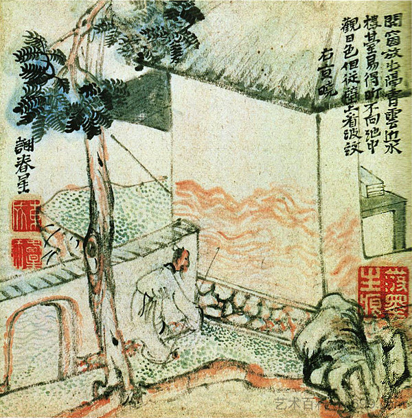 圣京（十条） Sengyo (Jugijo) (1771)，与谢芜村