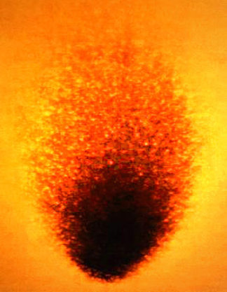 火画F31 Fire Painting F31 (1961)，伊夫·克莱因