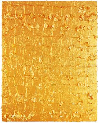 面板上的金箔 Gold Leaf on Panel (1961)，伊夫·克莱因