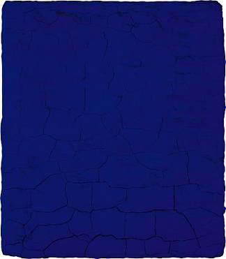 无题蓝色单色 Untitled Blue Monochrome (1956)，伊夫·克莱因