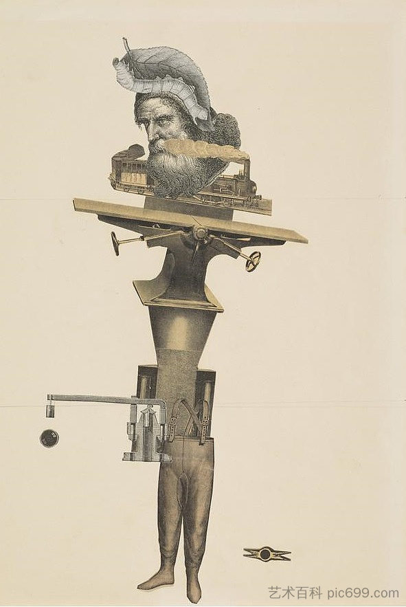 精致的尸体 Exquisite Corpse (1938),伊夫·唐吉