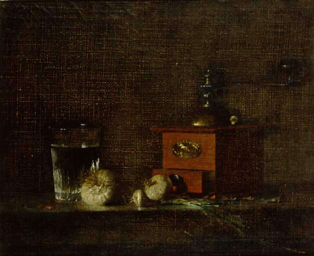 静物与咖啡磨坊 Still life with a coffee-mill (1900)，扎卡尔·扎卡瑞安