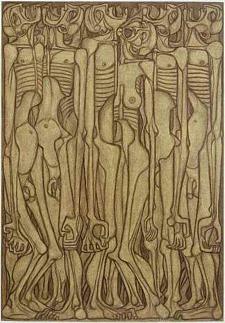 无题 Untitled (1956; Poland                     )，济斯瓦夫·贝克辛斯基
