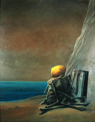 无题 Untitled，济斯瓦夫·贝克辛斯基