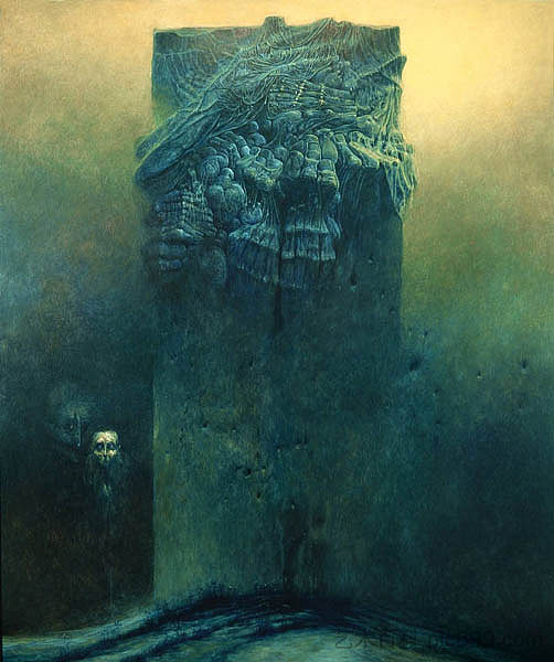 无题 Untitled,济斯瓦夫·贝克辛斯基