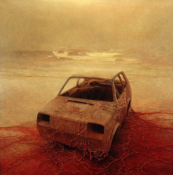 无题 Untitled,济斯瓦夫·贝克辛斯基