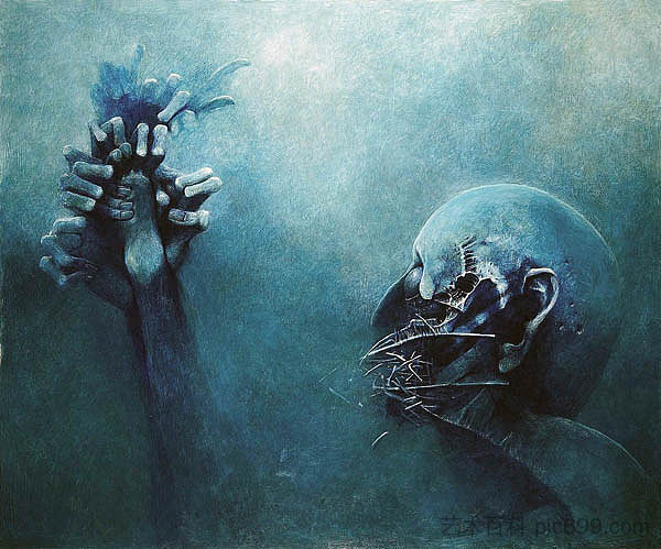 无题 Untitled,济斯瓦夫·贝克辛斯基