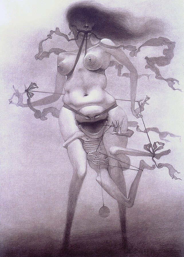 无题 Untitled,济斯瓦夫·贝克辛斯基