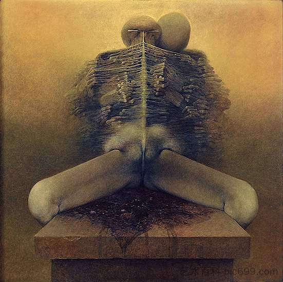 无题 Untitled,济斯瓦夫·贝克辛斯基