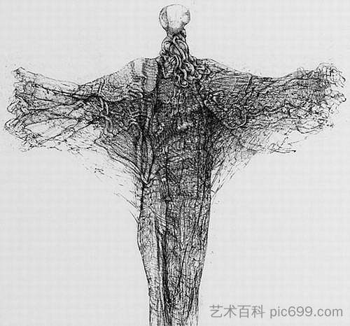 无题 Untitled,济斯瓦夫·贝克辛斯基